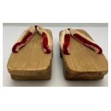 Vintage Japanese Geta Wooden Shoes