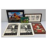 Misc. Prints Including Lion King, Gullermo Del Toro "Monsters Poster And More