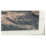 New In Box Fairway Impressions Brent Hayes "Beside The Sea" Print In Original Box 15" x 17"