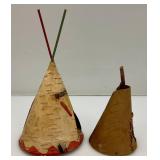 Vintage Birch Bark Collectibles