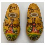 Misc. Small Collectibles Including Hand Carved Wooden Fish Nut Cracker, Salt And Pepper Shakers And More