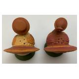 Misc. Small Collectibles Including Hand Carved Wooden Fish Nut Cracker, Salt And Pepper Shakers And More