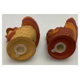 Misc. Small Collectibles Including Hand Carved Wooden Fish Nut Cracker, Salt And Pepper Shakers And More