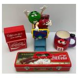 Misc. Coca-Cola And M&M Collectibles