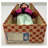 Vintage 10" Japanese Doll In Original Box (Like New)