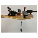 Misc. Vintage Collectibles Including HAMM"S Beer Can, Pecking Chicken Toy And More