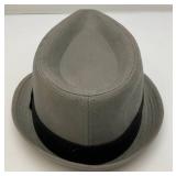 Vintage Hat With Skull Design And Box (Bottom Beat Up)