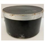 Vintage Hat With Skull Design And Box (Bottom Beat Up)