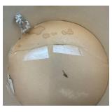 Vintage Hat With Skull Design And Box (Bottom Beat Up)