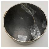 Vintage Hat With Skull Design And Box (Bottom Beat Up)