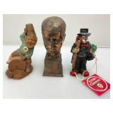 Misc. Vintage Collectibles Including Cast Iron Door Knocker And More