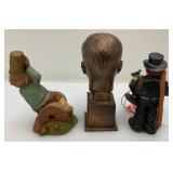 Misc. Vintage Collectibles Including Cast Iron Door Knocker And More