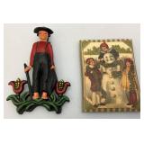 Misc. Vintage Collectibles Including Cast Iron Door Knocker And More