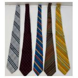 Vintage Colorful Mens Ties