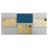 Vintage Collectible Paper Items Including Valentines, Christmas Cards And more