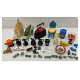 Misc. Miniature Vintage Collectibles Including Pin Cushions  And More