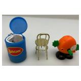 Misc. Miniature Vintage Collectibles Including Pin Cushions  And More