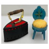 Misc. Miniature Vintage Collectibles Including Pin Cushions  And More