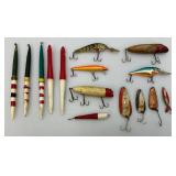 Vintage Fishing Lures And bobbers