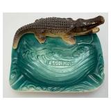 Vintage Collectible Florida Alligator Ashtray