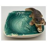 Vintage Collectible Florida Alligator Ashtray