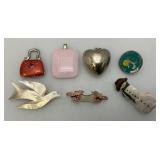 Misc. Costume Jewelry Including Elephant Brooch And More