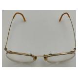 Vintage 12Kt GF Glasses And Cat Glasses 1=  46 Aluminum Stamped