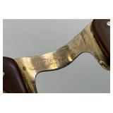 Vintage 12Kt GF Glasses And Cat Glasses 1=  46 Aluminum Stamped