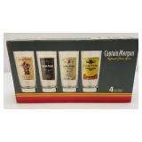 Set Of Four Captain Morgan Rum Highball Glasses (NIB)