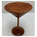Vintage Handmade Wooden Cocktail Shaker & Martini Glass 3D Puzzles