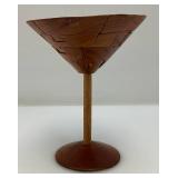 Vintage Handmade Wooden Cocktail Shaker & Martini Glass 3D Puzzles