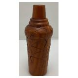 Vintage Handmade Wooden Cocktail Shaker & Martini Glass 3D Puzzles