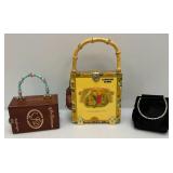 Misc. Handmade Cigar Box Handbags And More