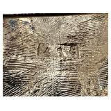 Est. $750.00 -$800.00 (418) Stamped Gold Cameo Style Brooch 14.18 Grams