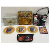 Misc. STAR WARS Collectibles Including Factory Sealed Card Game And More