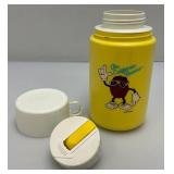 1987 The California Raisins Plastic Lunch Box With Thermos