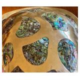 DR - Taxco Mexican Alpaca Silver Turtle Box with Abalone Inlay