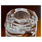 DR - Pair of Waterford Lismore Encore Crystal Candlestick Holders