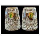 DR - Pair of Waterford Lismore Encore Crystal Candlestick Holders