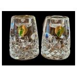 DR - Pair of Waterford Lismore Encore Crystal Candlestick Holders