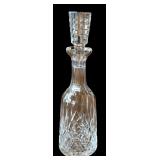 DR - Waterford Crystal 13-Inch Cut Glass Decanter with Stopper