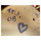 DR - Hand Painted Whimsical Ceramic Pitcher with Lid