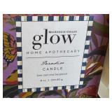 DR - Mackenzie-Childs Glow Paradise Candle Lime Zest and Bergamot 8oz with Box