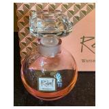 DR - Waterford Rebel Pink Crystal Perfume Bottle Set with Box