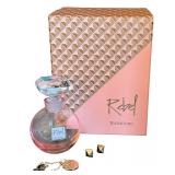 DR - Waterford Rebel Pink Crystal Perfume Bottle Set with Box