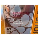 DR - Lot of Serious Skincare and Isomers Skincare Products with Cosmetic Bag