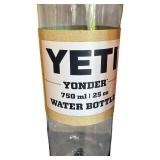 DR - Set of 3 Reusable Water Bottles Including 2 Yeti Yonder 750ml and 1 Bodum Bottle