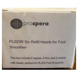 DR - Prospera Foot Smoother PL023 with Six Refill Heads