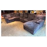 LL - Stanford Furniture Upholstered Sectional Sofa with Chaise