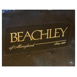 Beachley Colorful Upholstered Ottoman, 30 Inch Round